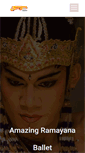 Mobile Screenshot of amazingramayanaballet.com